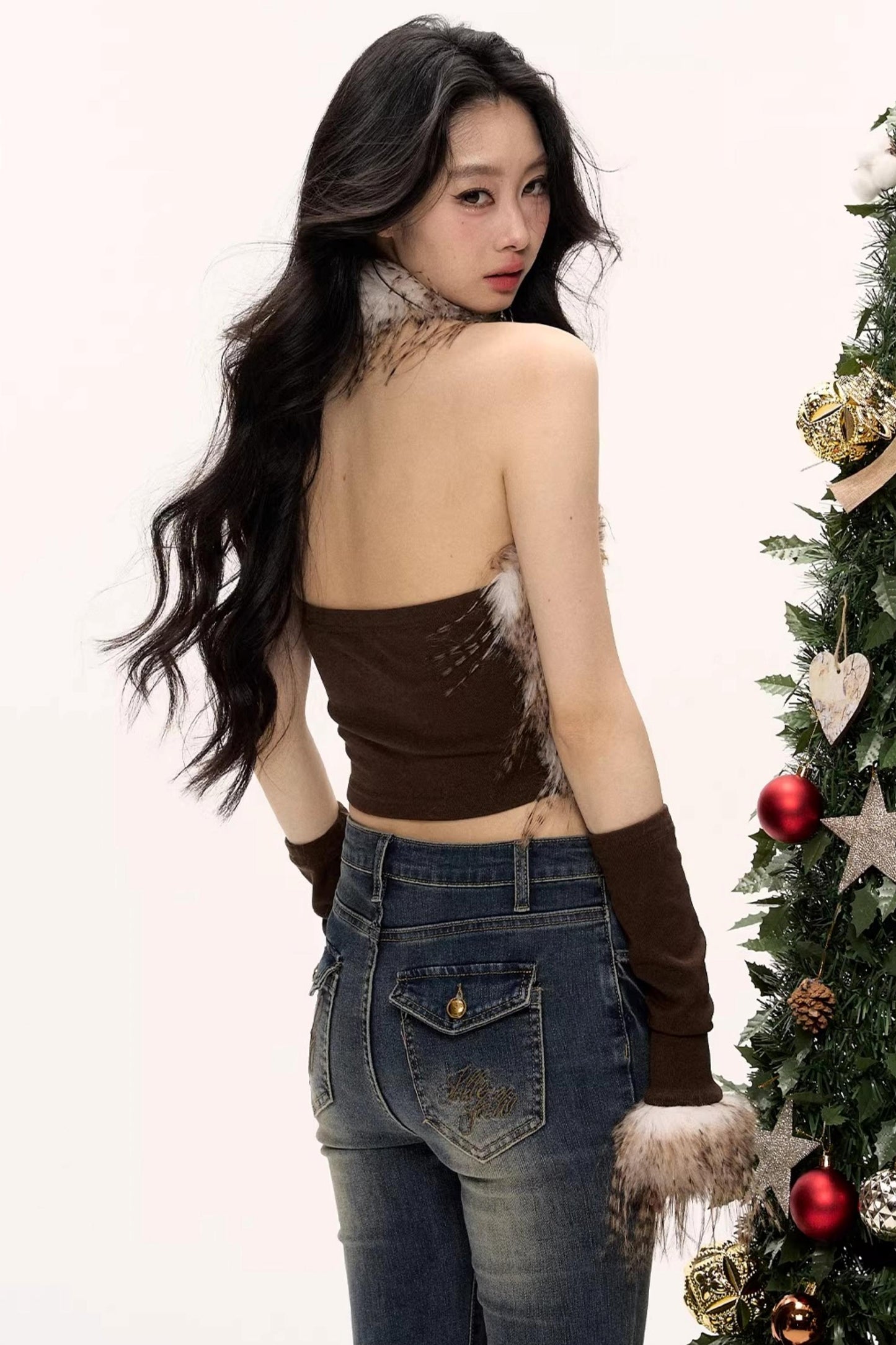 Dark Chocolate Knit Vest