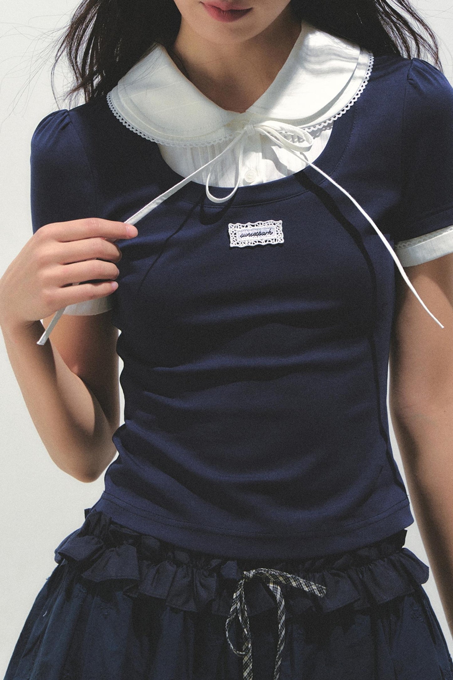 College Chic Knit Tee