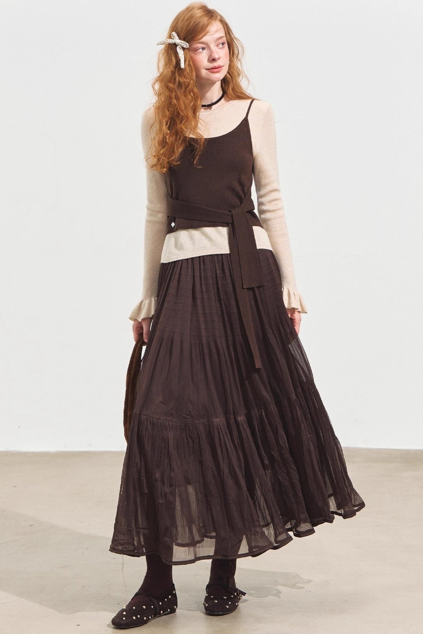 Soft Mist Fairy Gauze Skirt