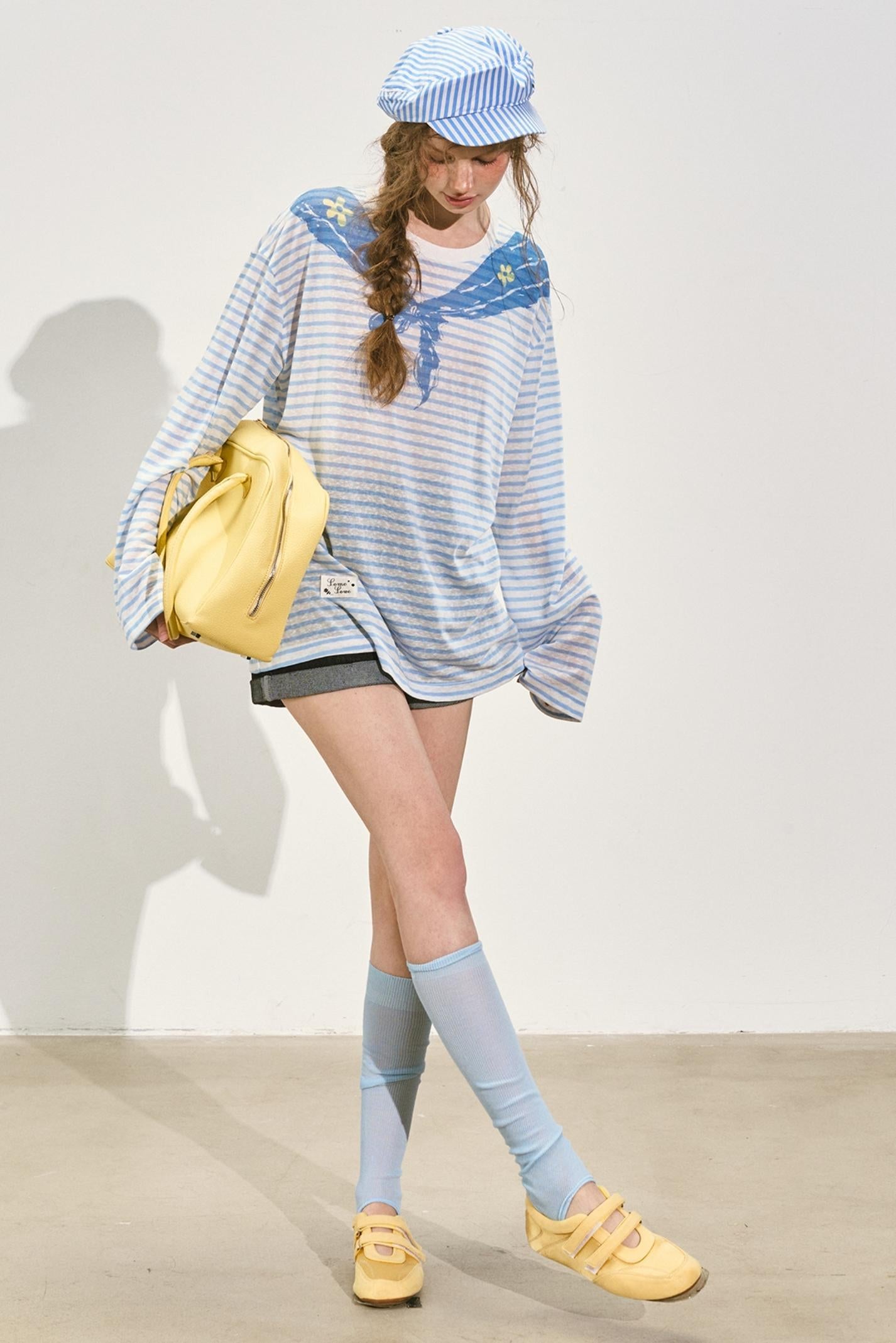 Summer Womens Wide-Leg Denim Shorts