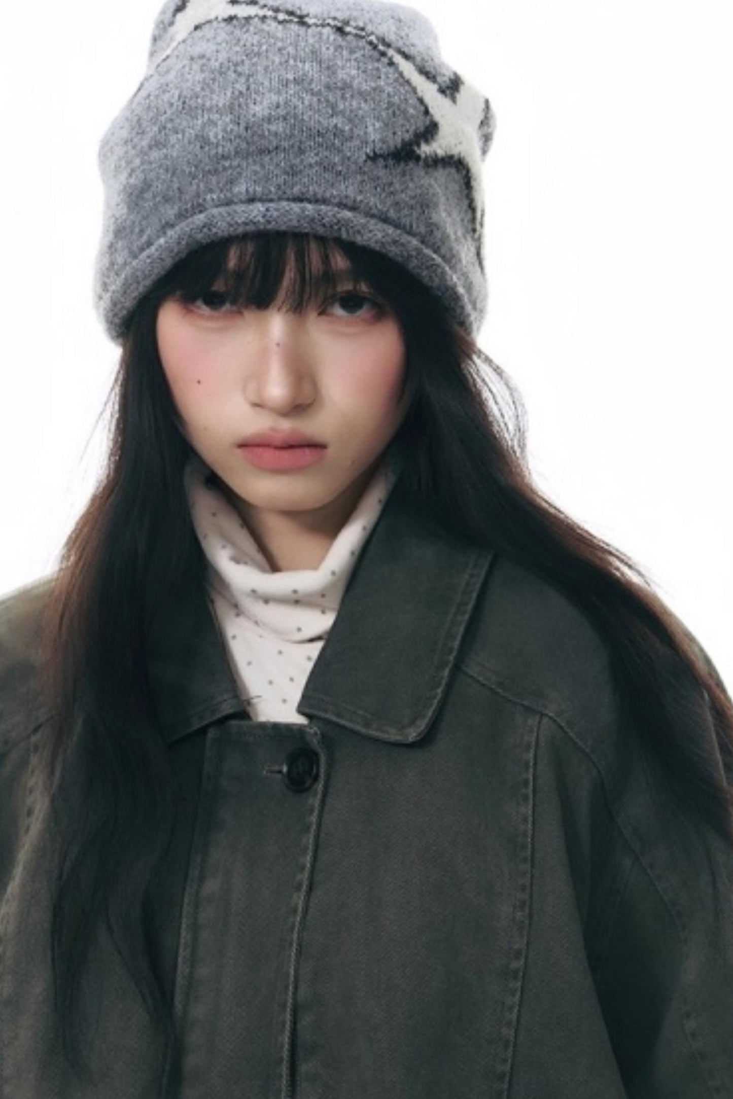 Vintage Lapel Cargo Jacket