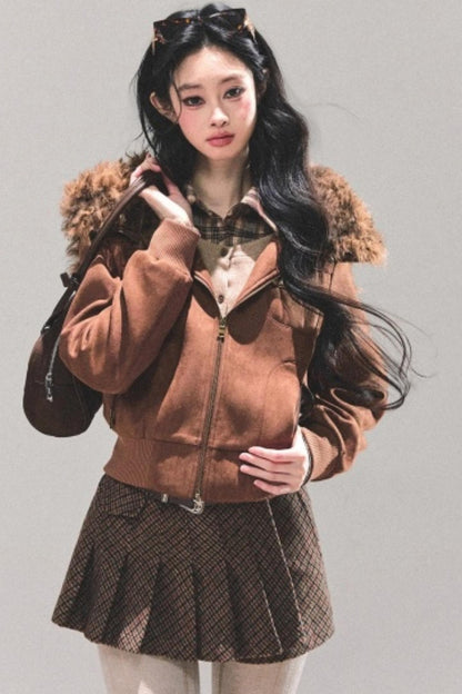 Floating Twilight Lamb Wool Coat