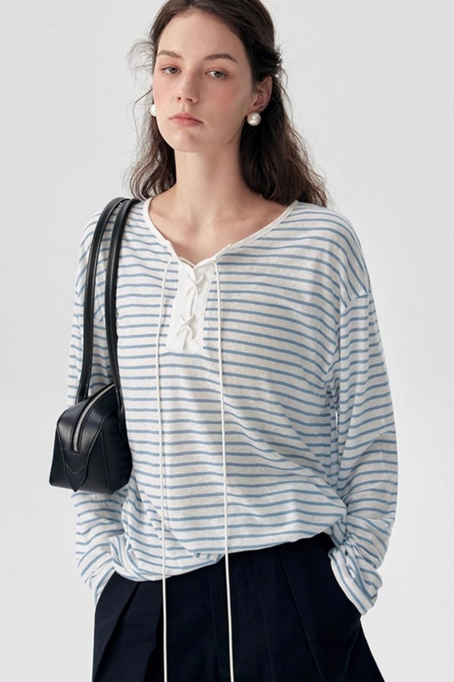 Red Cowhide Shoulder Bag