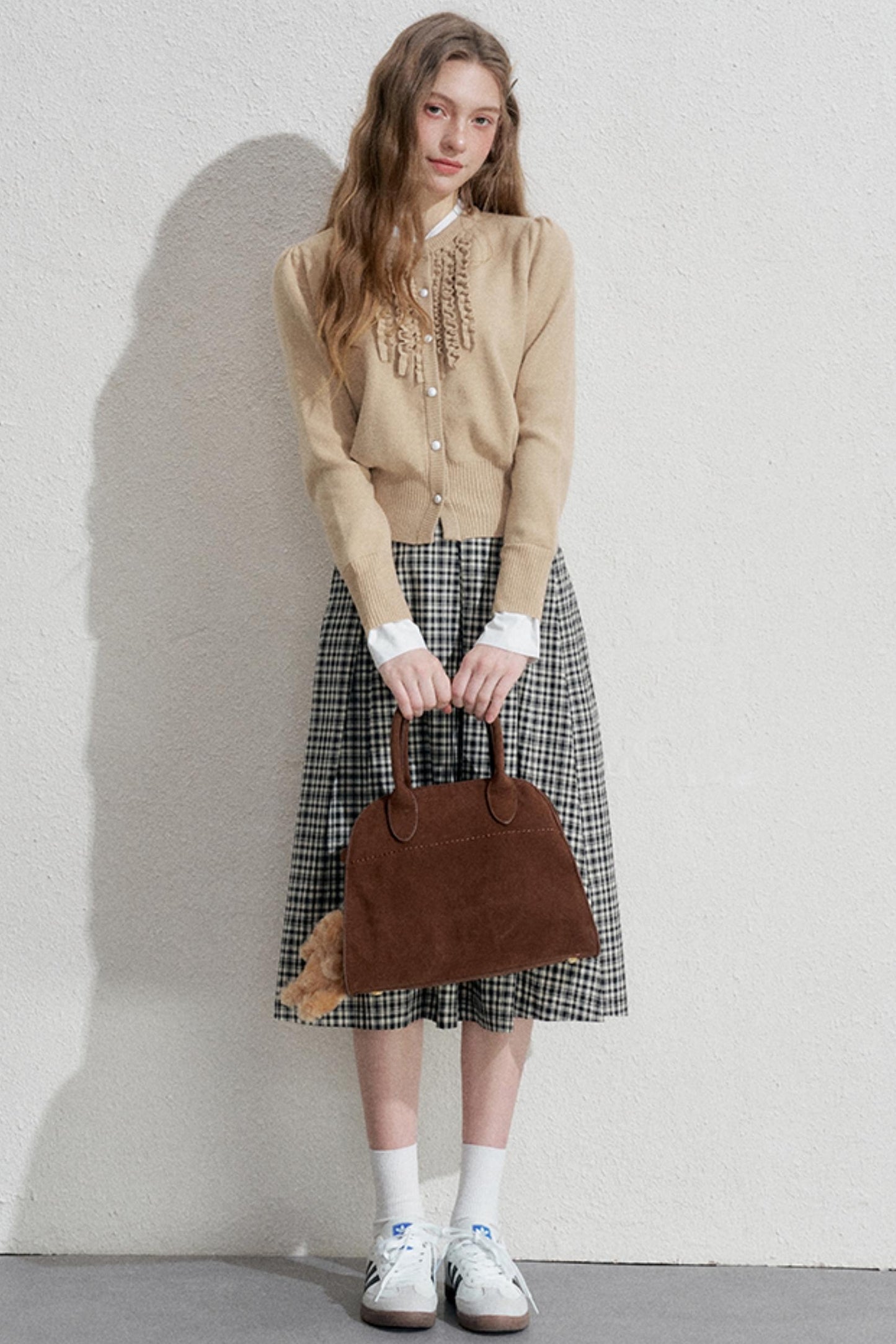 Fake Two Piece Knitted Cardigan