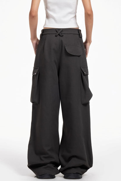 Cargo Wide-Leg Pants