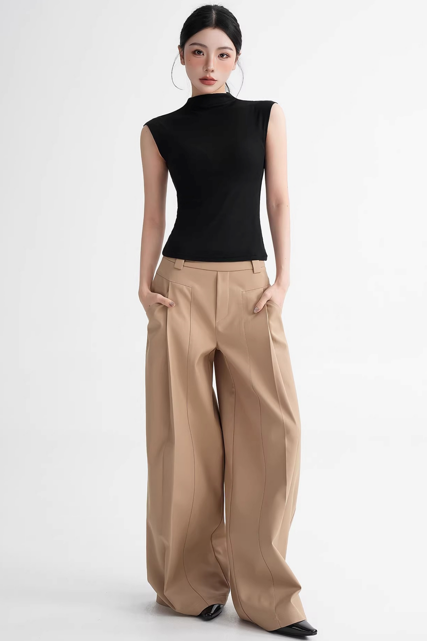 Mulberry Silk Sleeveless Top