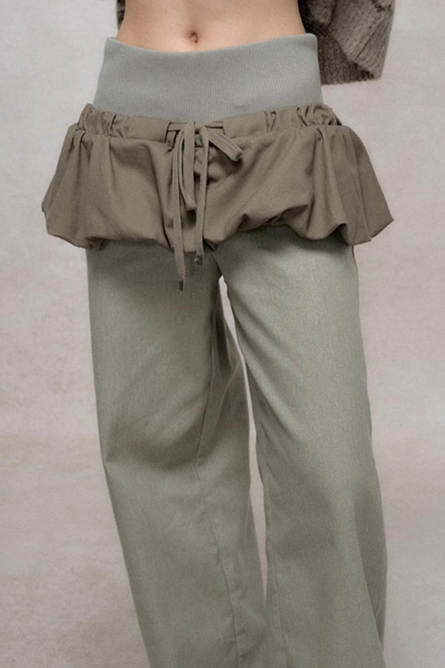 Loose Straight-Leg Pants