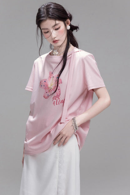 Honey Pink Hemp T-Shirt