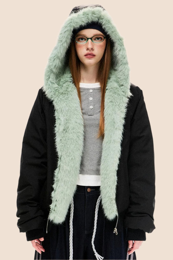 Loose Fleece Warm Padded Jacket
