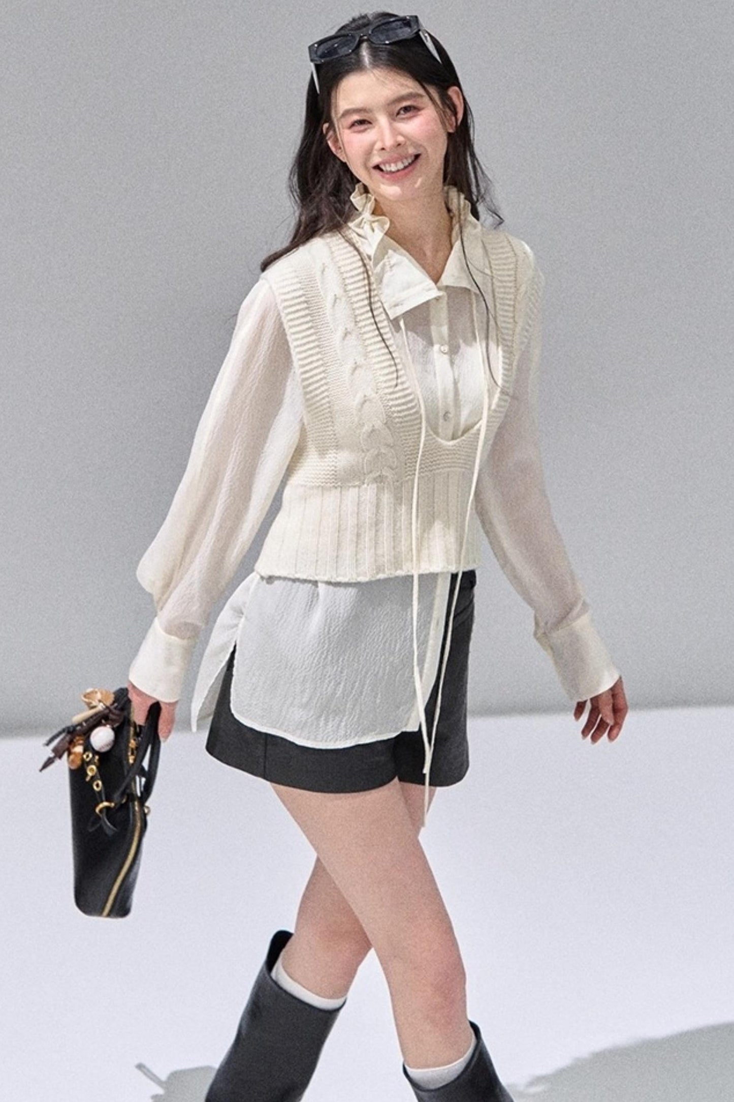 Gilet in maglia