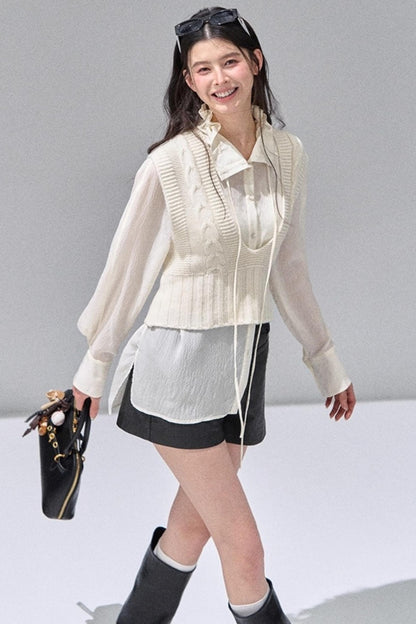 Gilet in maglia