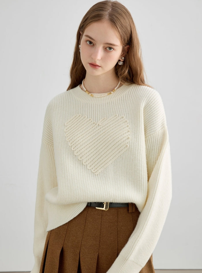 Loose inner long-sleeved sweater