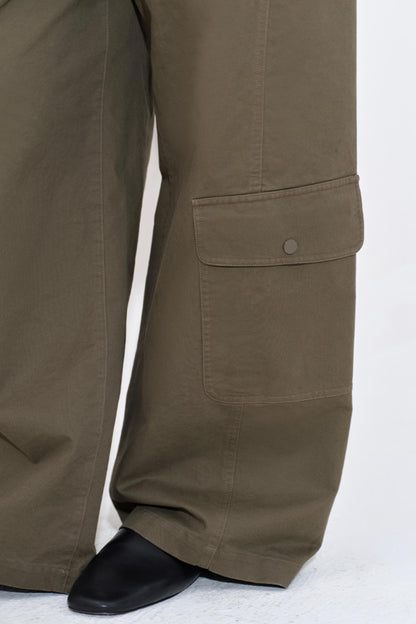 Olive Green Styling Slacks