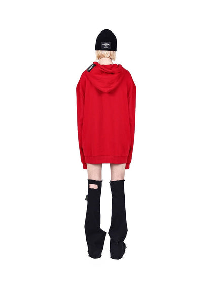 Hat Rope Hooded Sweatshirt Coat