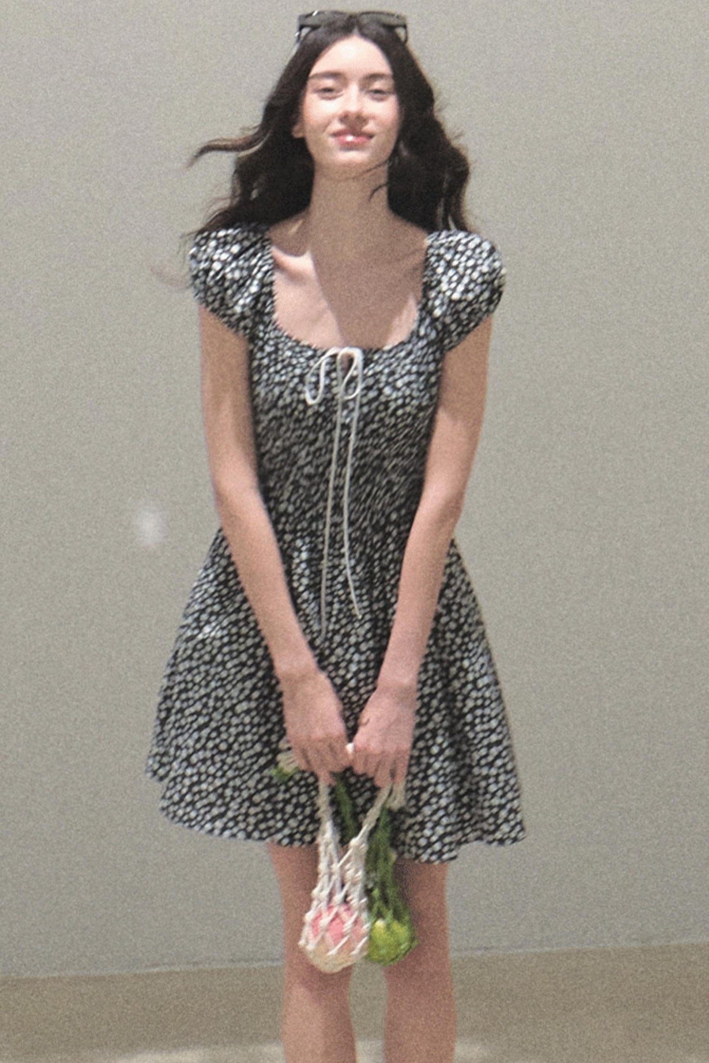 Blissful Tomato Leaf Dress