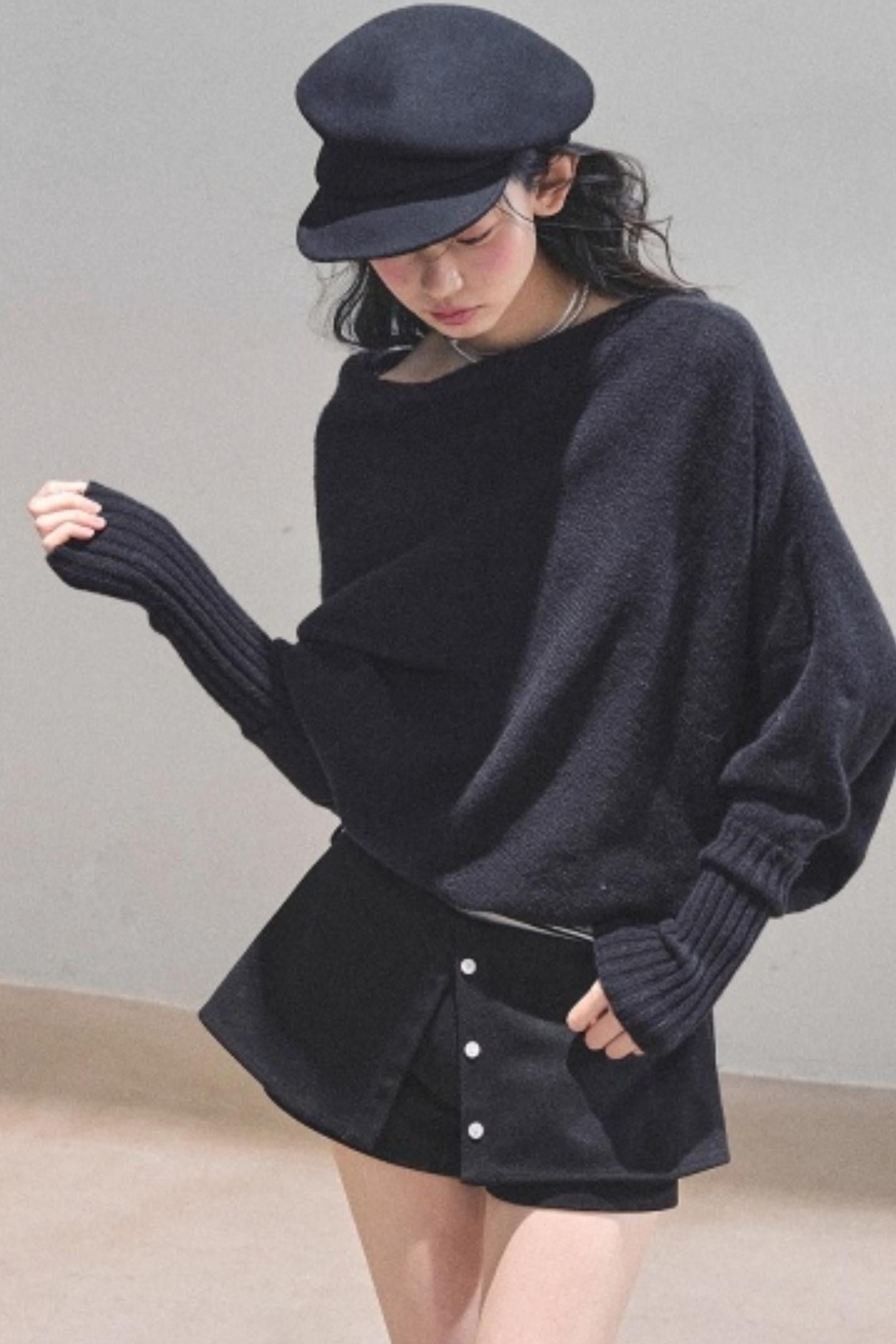Minimalist French Knit Sweater