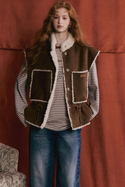 Love Reversible Vest Jacket Set-Up