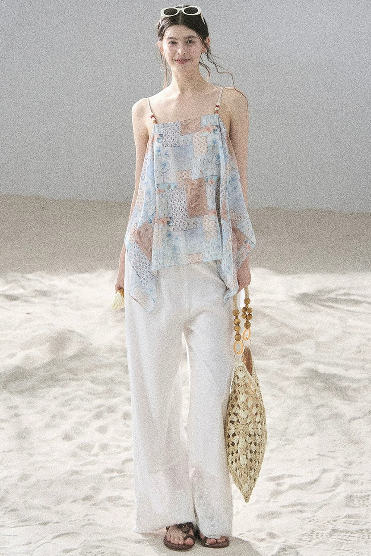 Whisper of Flowers Chiffon Top