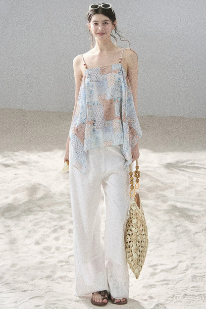 Whisper of Flowers Chiffon Top