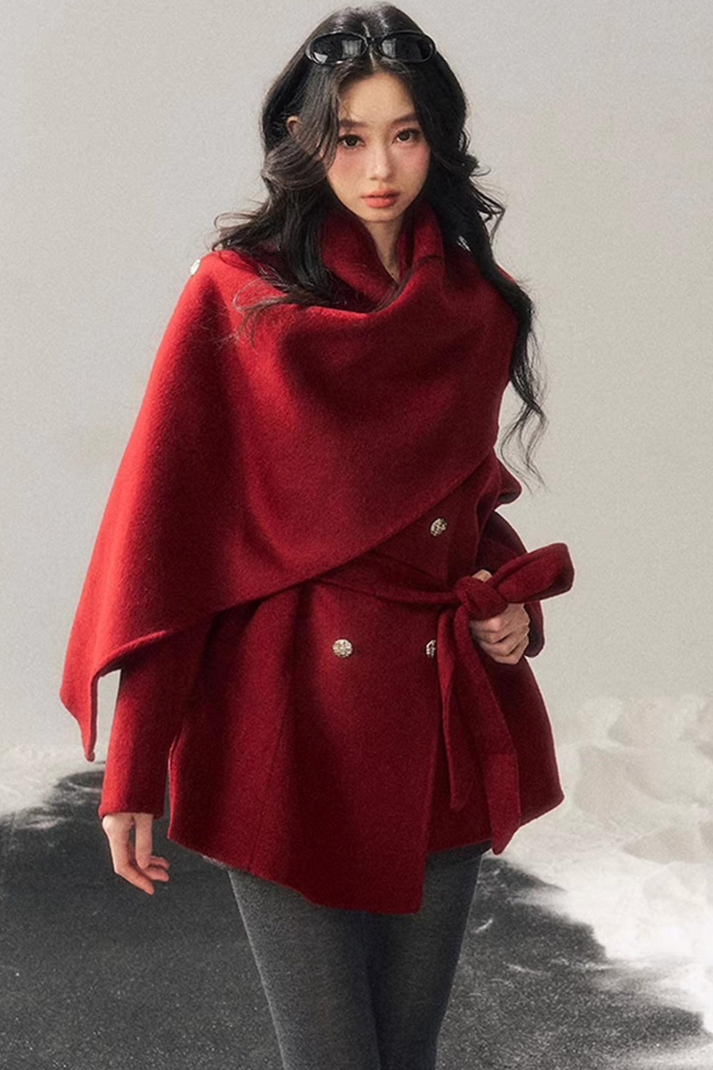 Hepburn Double-Sided Wool Coat