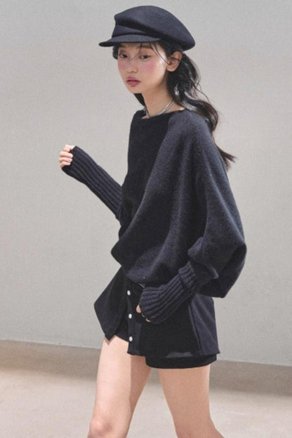 Minimalist French Knit Sweater