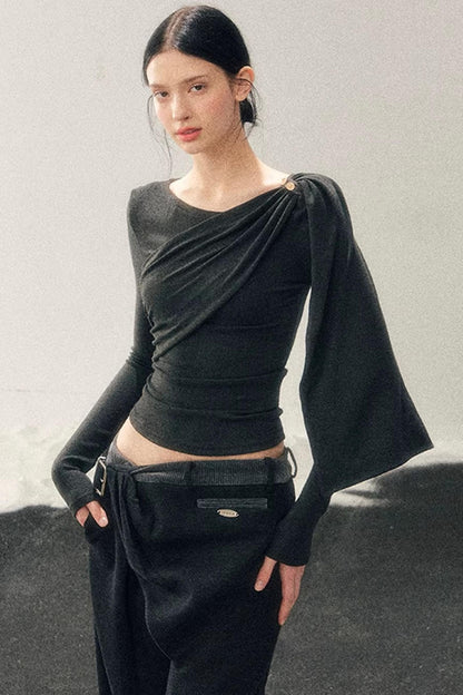 French Ribbon Design Blouse