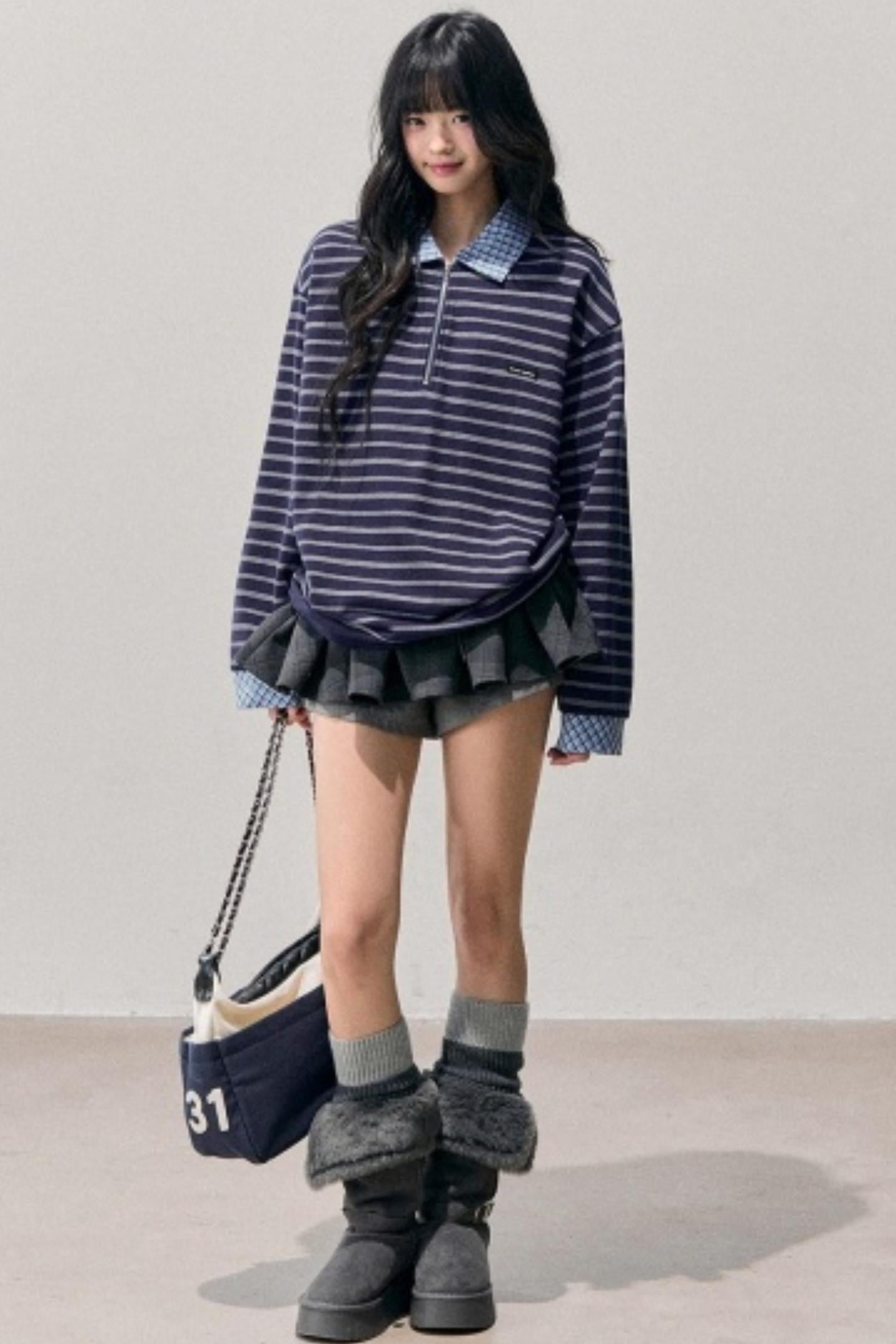 Plaid Annie Waltz Skirt