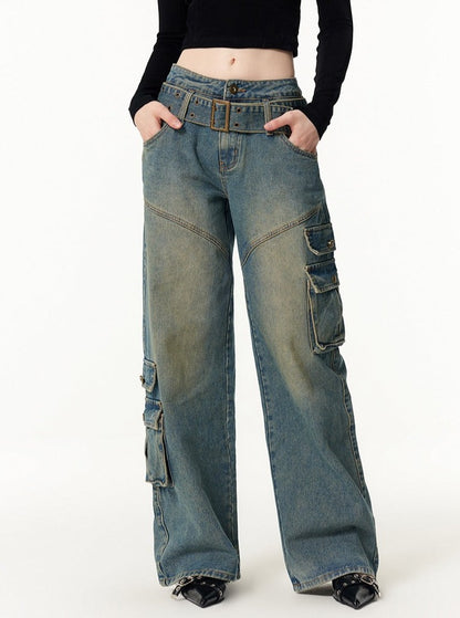 American Wash Cargo Jeans Pants