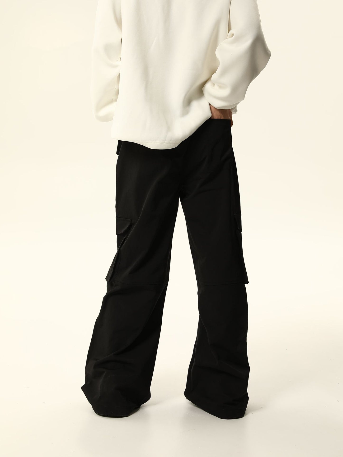 White Cargo Pants