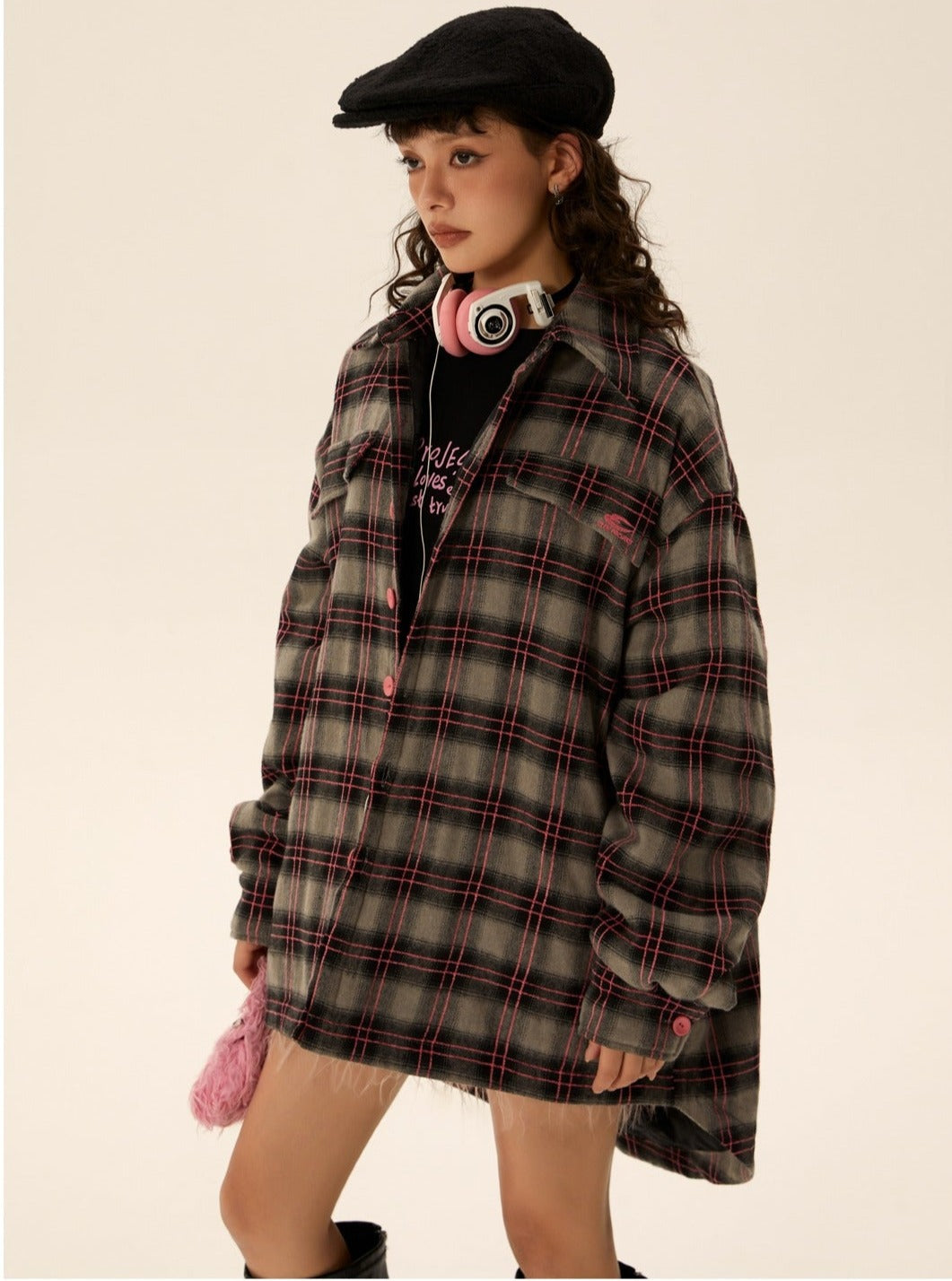 Long-sleeved Loose Casual Cotton Clothes Jacket