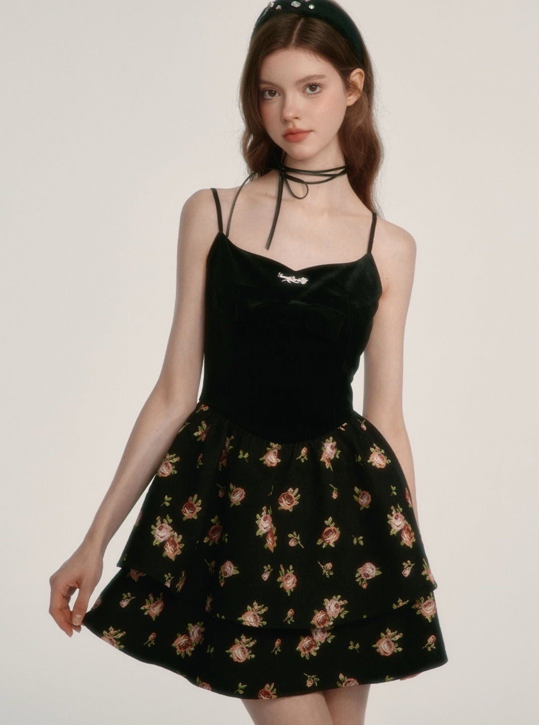 Vintage puffy slip Dress