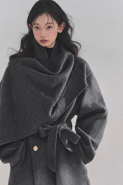 Hepburn Double-Sided Wool Coat