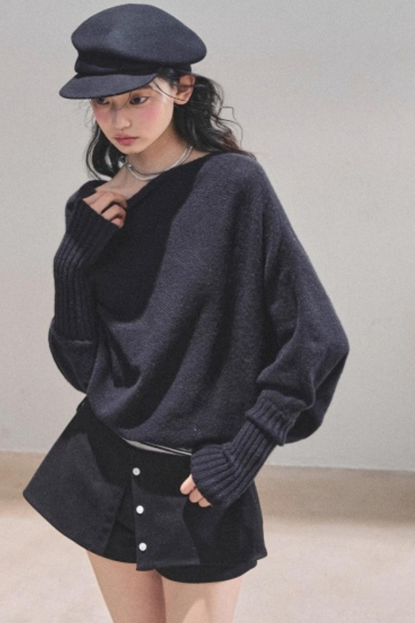 Minimalist French Knit Sweater