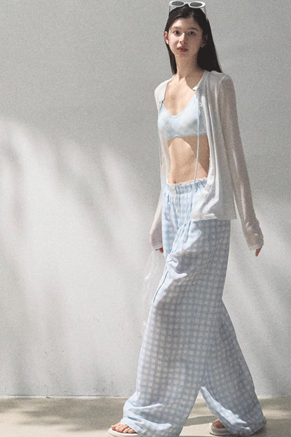 Stretch Chambray Camisole Set