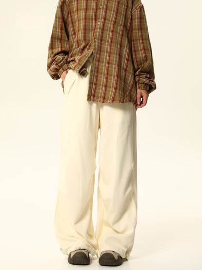 Retro Loose Drape Versatile Pants