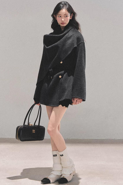 Hepburn Double-Sided Wool Coat