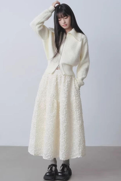 Mist Memo A-Line Skirt