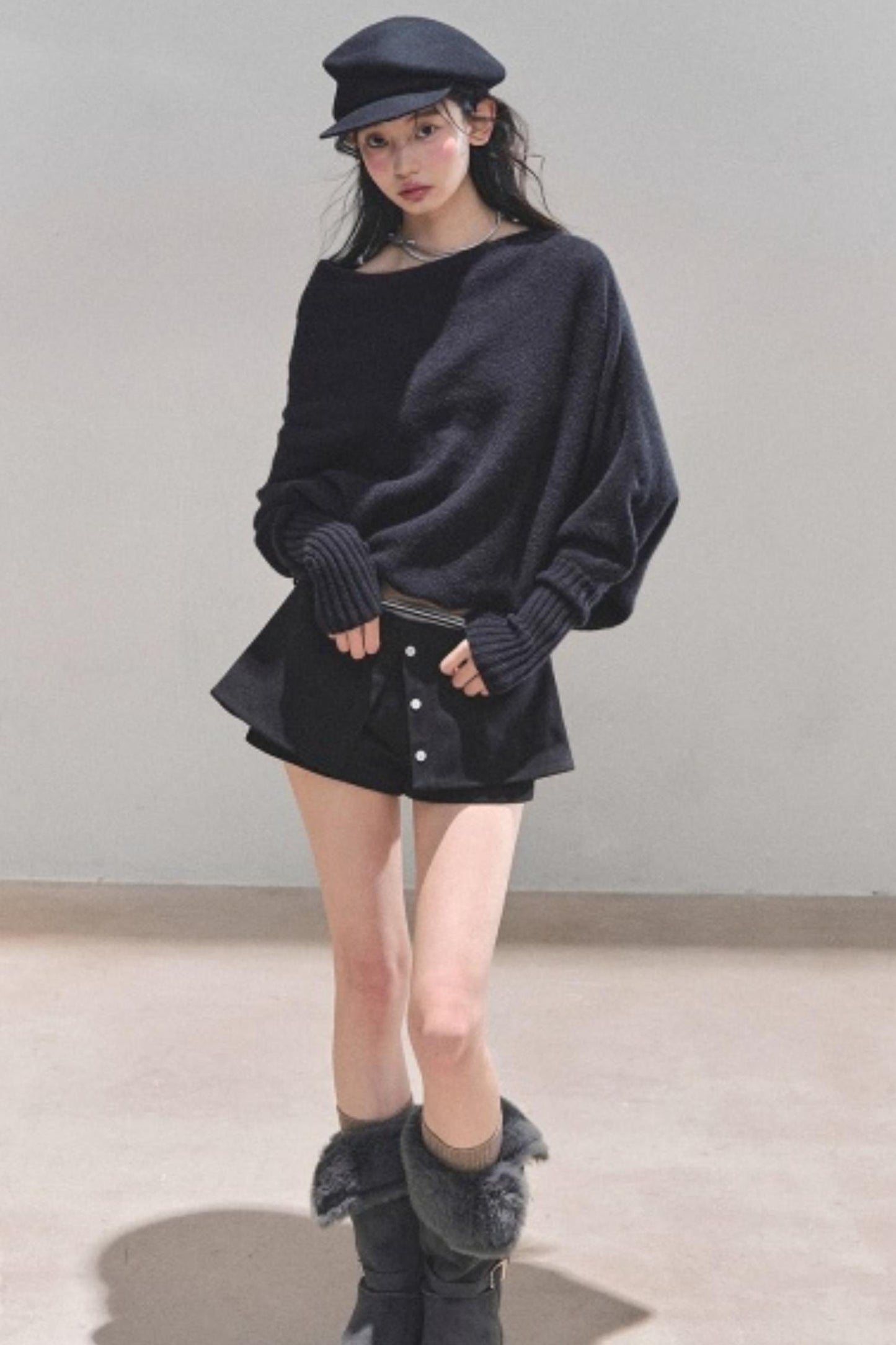 Minimalist French Knit Sweater