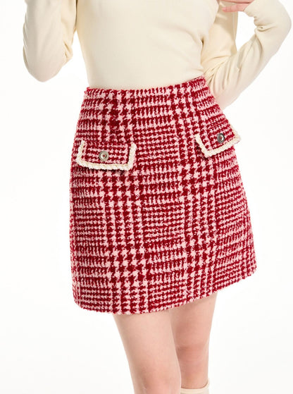 Fragrant Wool Skirt