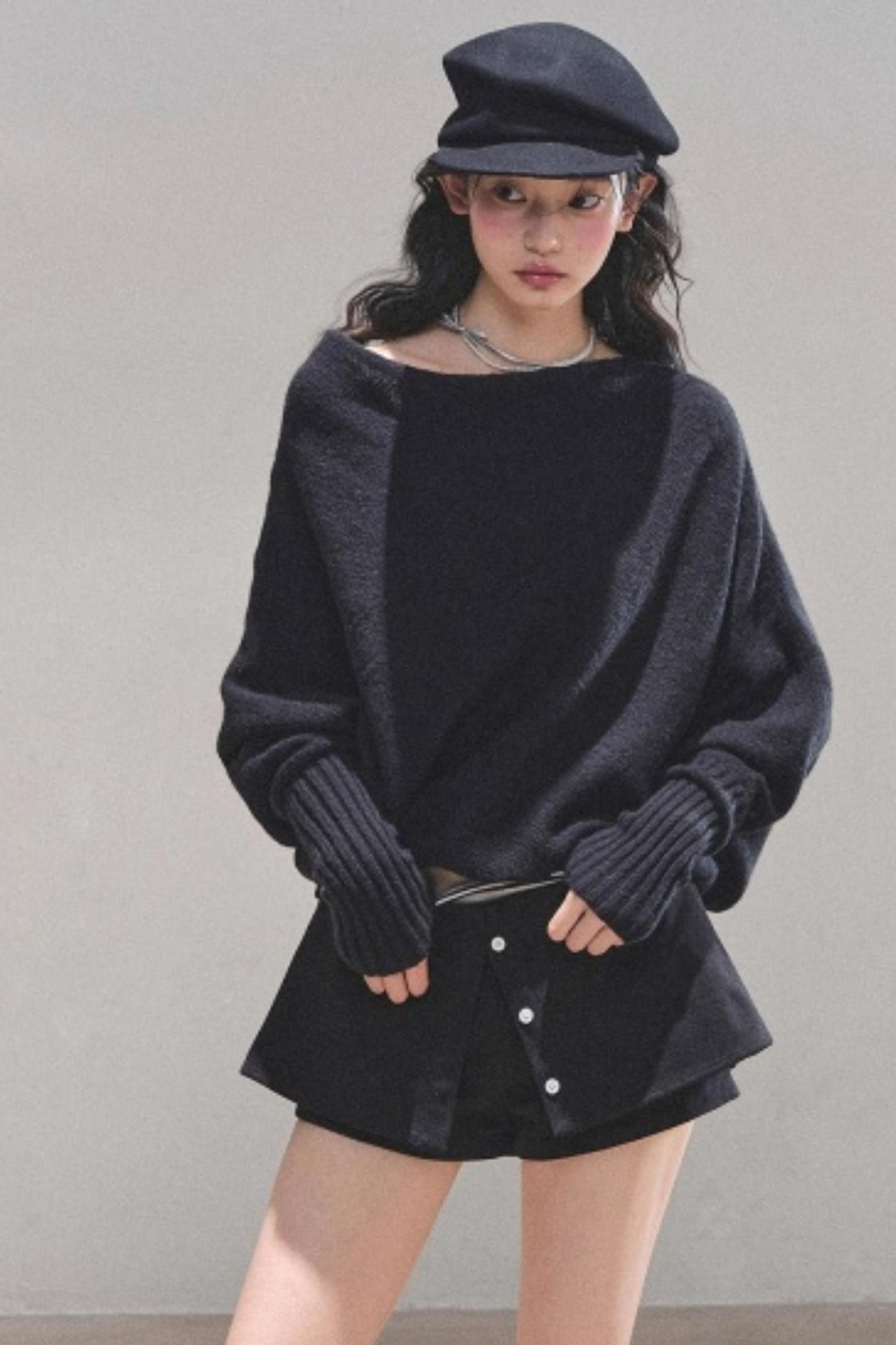 Minimalist French Knit Sweater