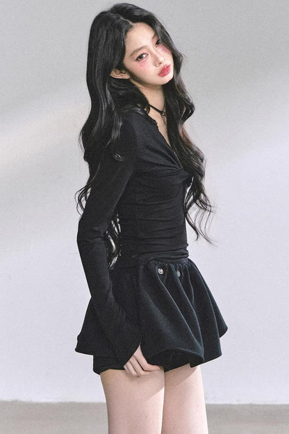 Ancient White Moonlight Lace Top