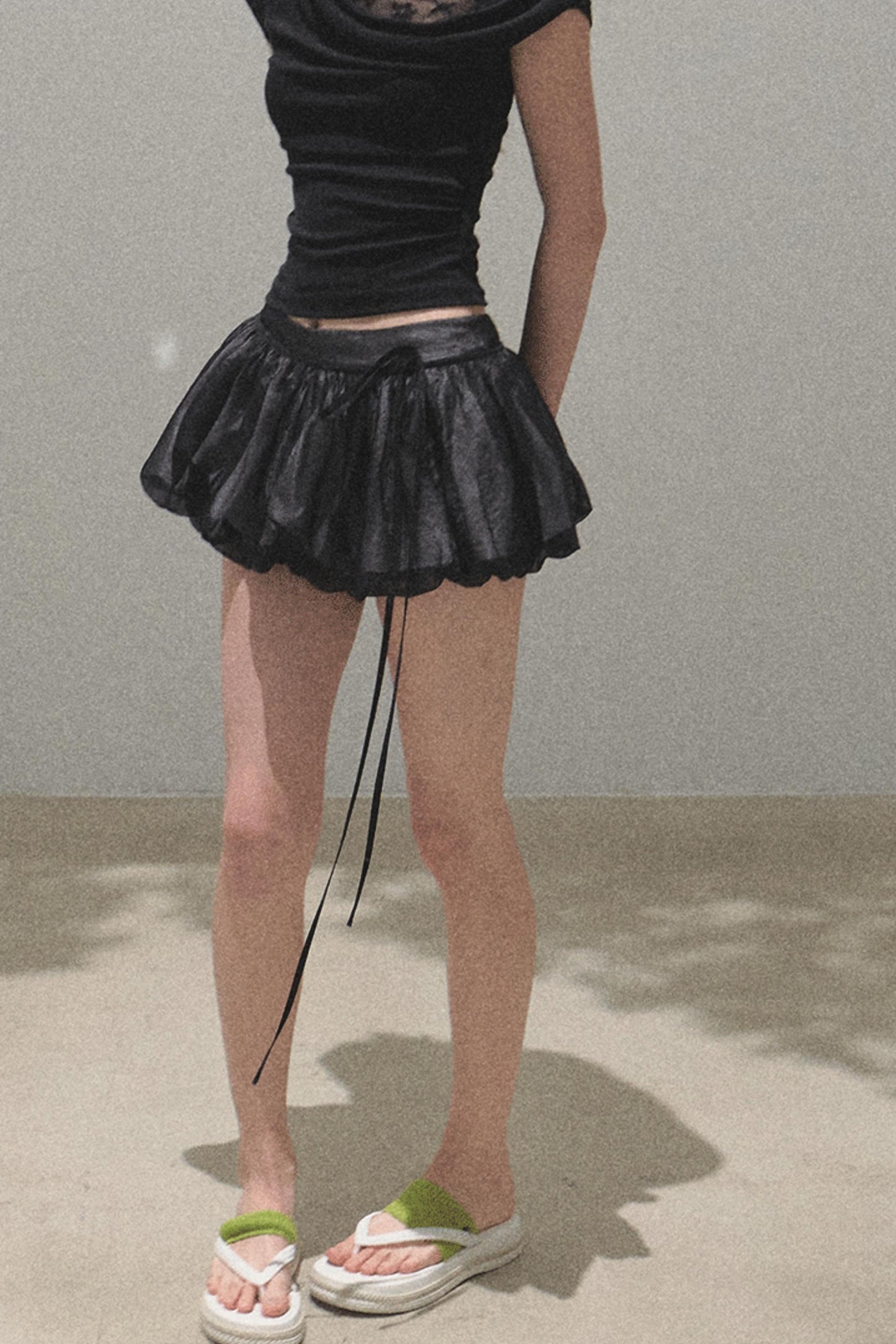 Floral Peplum Culottes Skirt Set