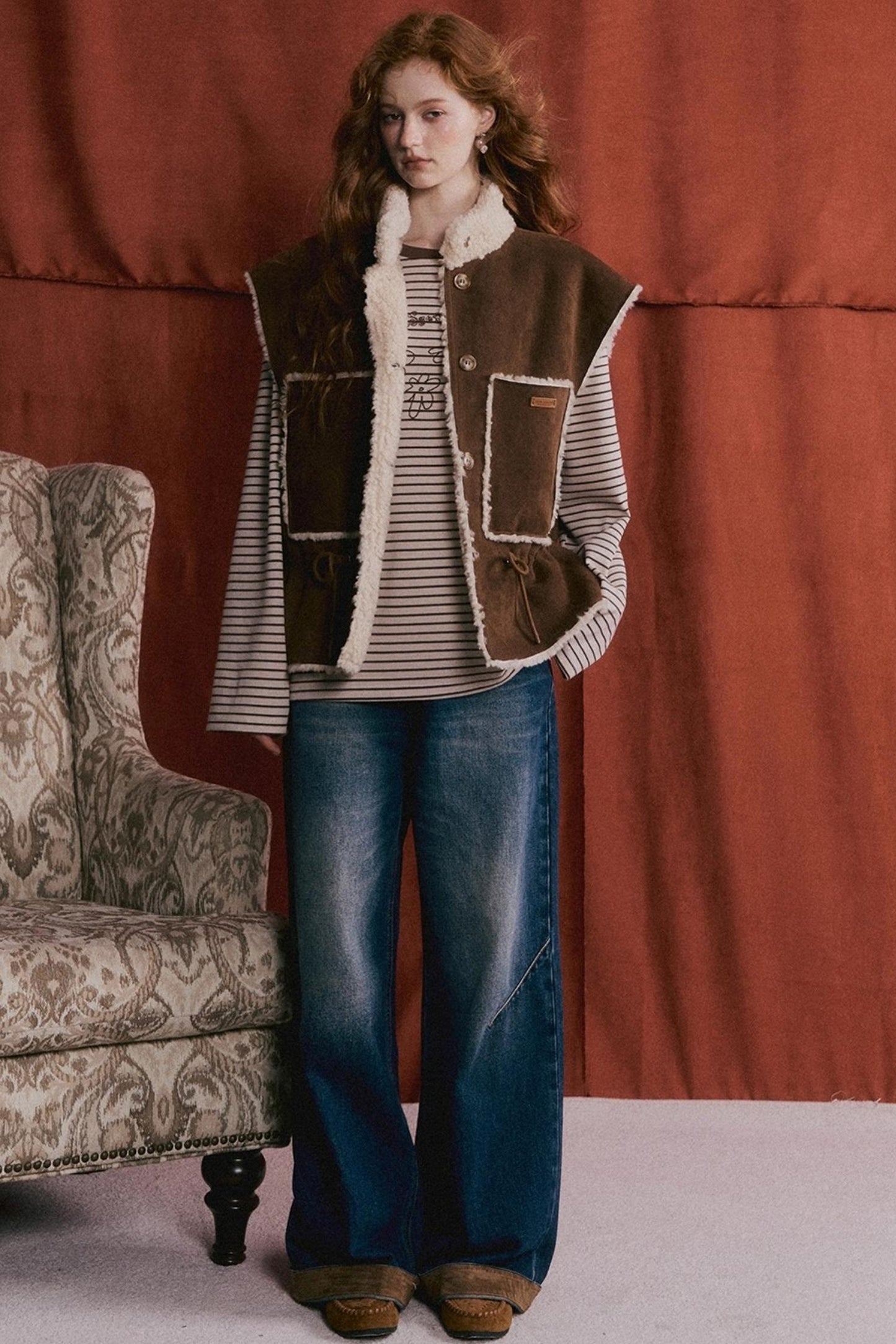 Love Reversible Vest Jacket Set-Up