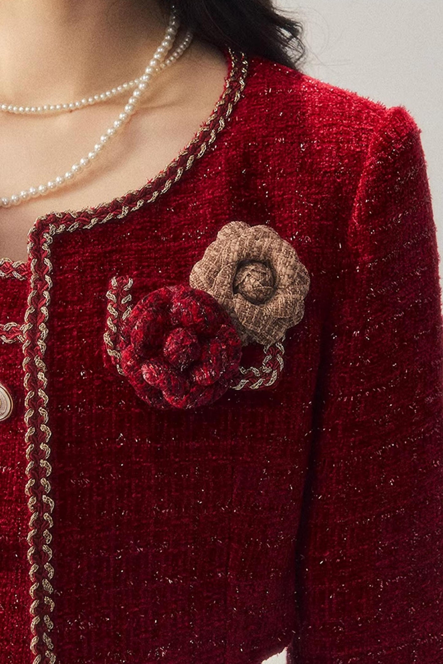 Chanel Wool Coat Skirt Set-Up