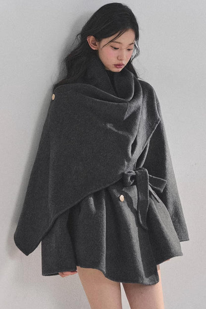 Hepburn Double-Sided Wool Coat