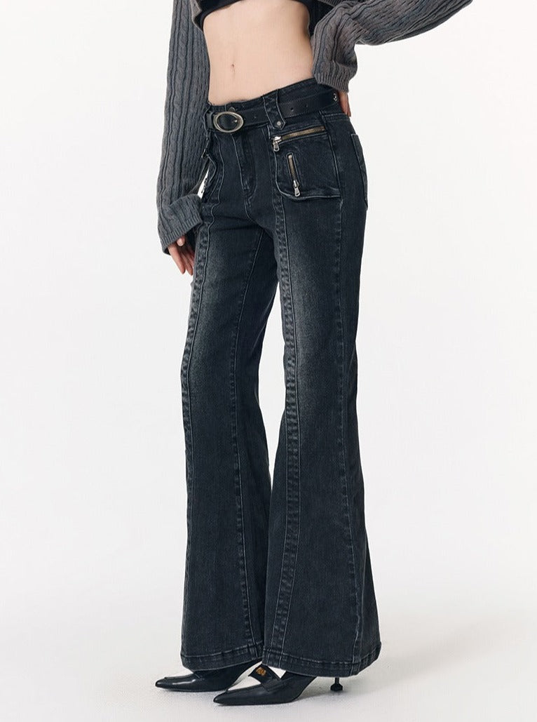 Flared Jeans Pants
