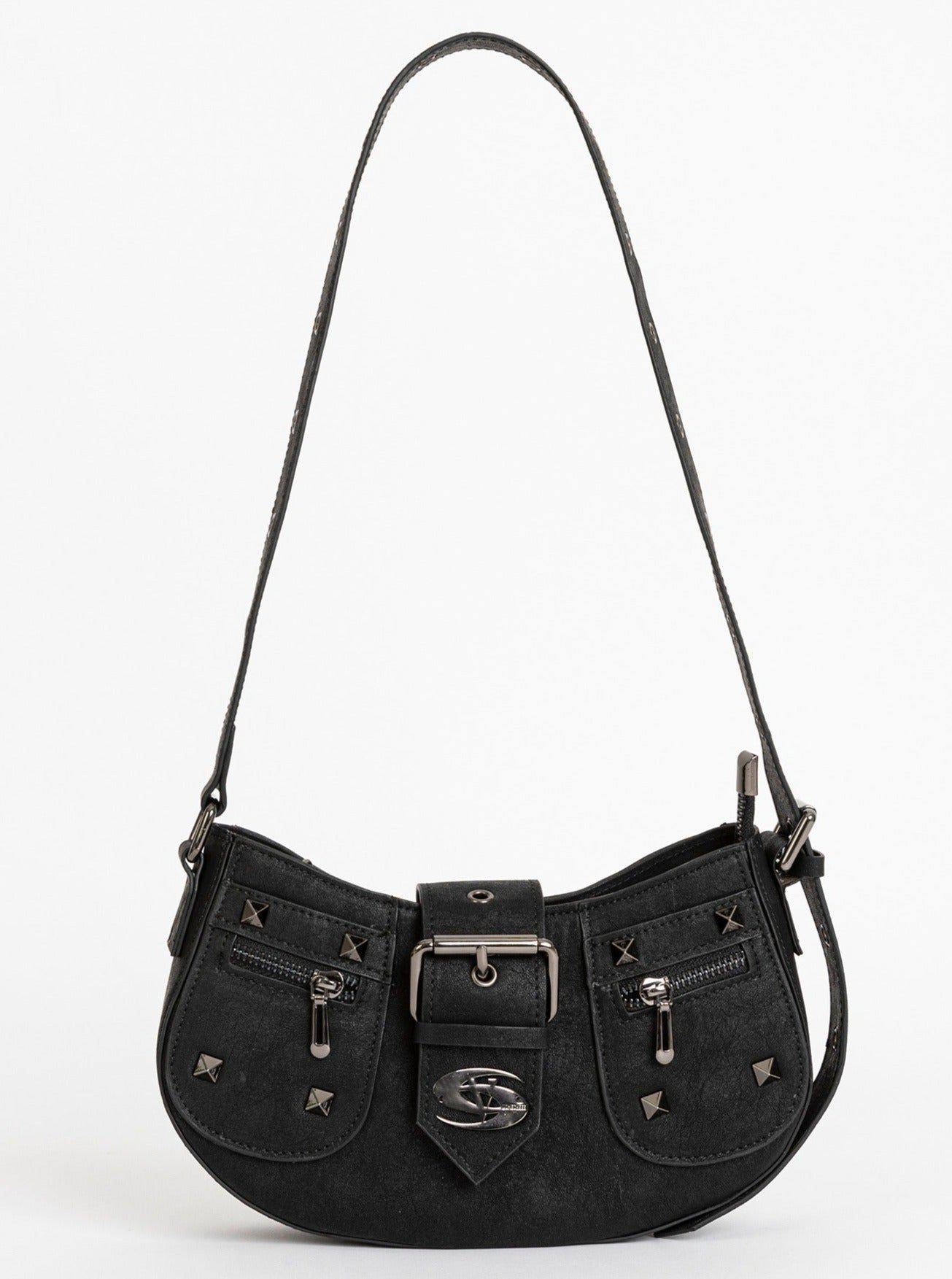 Black shoulder bag