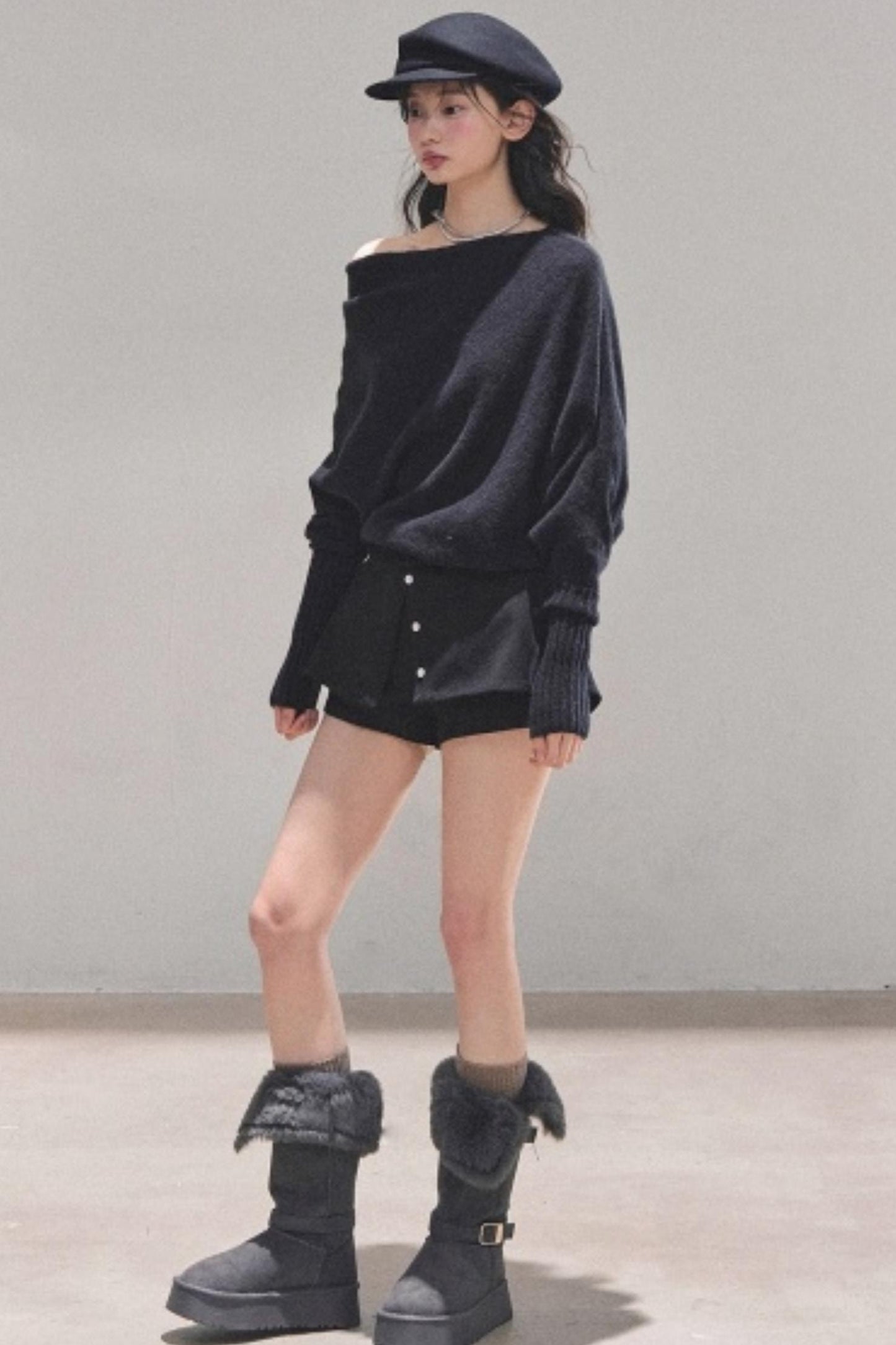 Minimalist French Knit Sweater