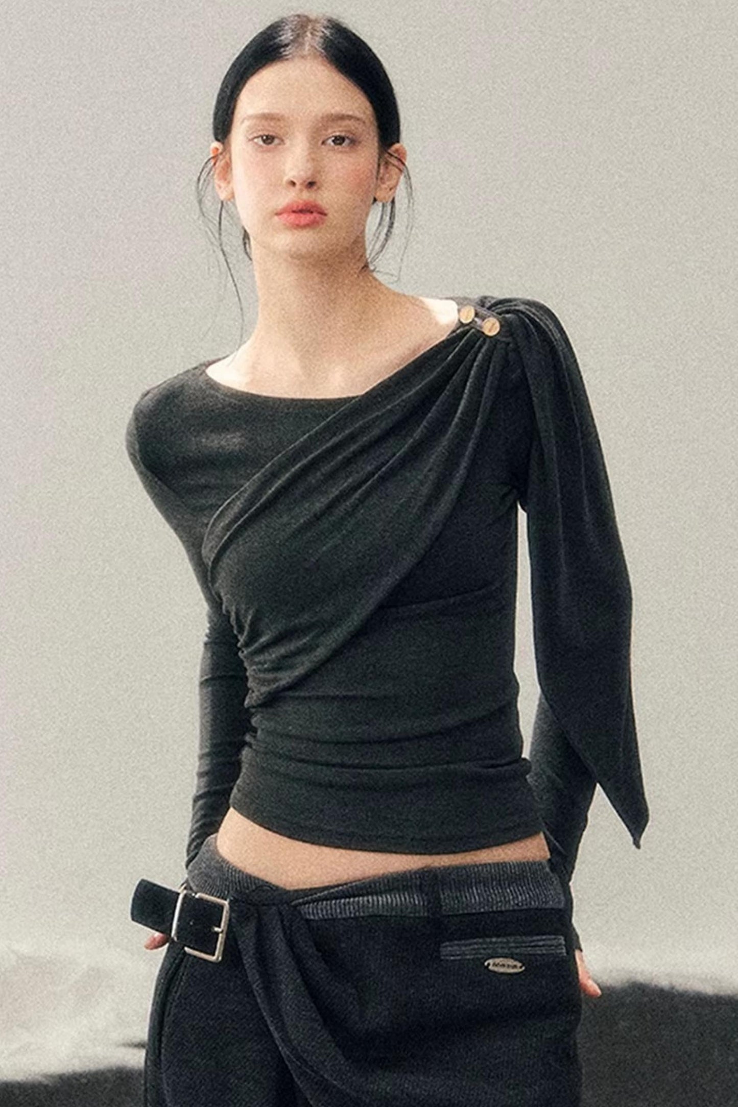 French Ribbon Design Blouse