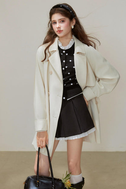 Autumn Silhouette Trench Coat